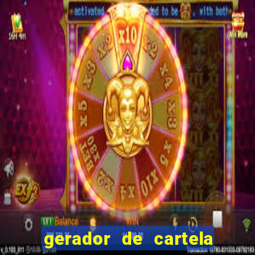 gerador de cartela bingo 1 a 75